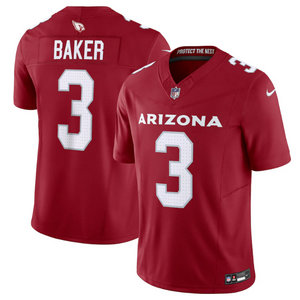 Nike Arizona Cardinals #3 Budda Baker Red 2023 New Vapor Untouchable Authentic Stitched NFL Jersey
