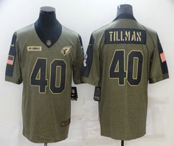 Nike Arizona Cardinals #40 Pat Tillman 2021 salute to service Authentic Stitched NFL Jersey