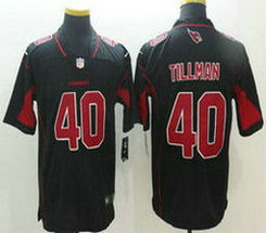 Nike Arizona Cardinals #40 Pat Tillman Black Color Rush Limited Authentic Stitched NFL Jersey