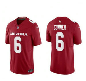 Nike Arizona Cardinals #6 James Conner Red 2023 F.U.S.E. Authentic Stitched NFL Jersey