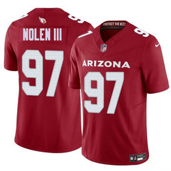 Nike Arizona Cardinals #97 Walter Nolen III Red 2025 Draft Authentic Stitched NFL Jersey