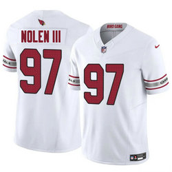 Nike Arizona Cardinals #97 Walter Nolen III White 2025 Draft Authentic Stitched NFL Jersey