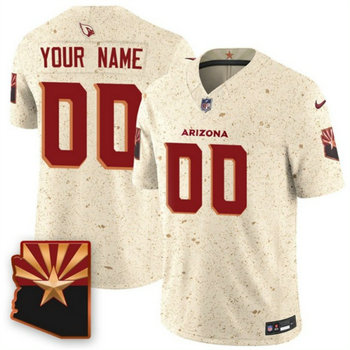 Nike Arizona Cardinals Custom Black Rivalries Authentic stitched NFL jersey