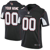 Nike Arizona Cardinals Customized Black Limited Vapor Untouchable Authentic Stitched NFL Jerseys