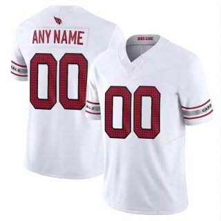 Nike Arizona Cardinals Customized White 2023 F.U.S.E Vapor Untouchable Authentic Stitched NFL Jerseys