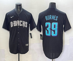 Nike Arizona Diamondbacks #39 Corbin Burnes Black MLB Jersey