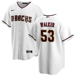 Nike Arizona Diamondbacks #53 Christian Walker White Authentic Stitched MLB Jersey