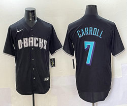 Nike Arizona Diamondbacks #7 Corbin Carroll Purple 2025 Joint MLB Jersey