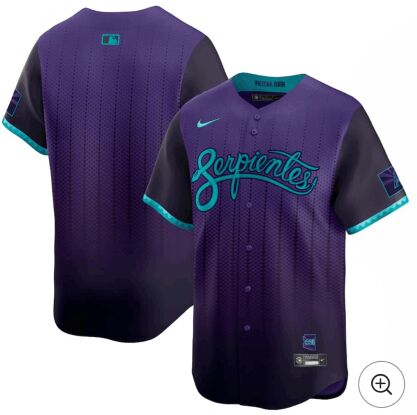 Nike Arizona Diamondbacks Custom 2025 Purple Authentic Stitched MLB Jersey