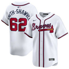 Nike Atlanta Braves #62 AJ Smith-Shawver White 2024 Authentic Stitched MLB Jersey