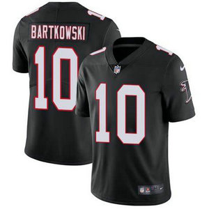 Nike Atlanta Falcons #10 steve bartkowski Black Authentic Stitched NFL Jersey