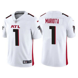 Nike Atlanta Falcons #1 Marcus Mariota White Vapor Untouchable Authentic stitched NFL jersey