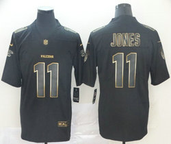 Nike Atlanta Falcons #11 Julio Jones Black Gold Vapor Untouchable Authentic Stitched NFL jersey