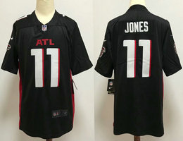 Nike Atlanta Falcons #11 Julio Jones Black Vapor Untouchable 2020 Authentic Stitched NFL Jersey