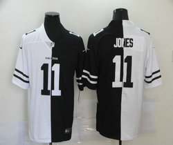 Nike Atlanta Falcons #11 Julio Jones White and Black Authentic Stitched NFL Jerseys