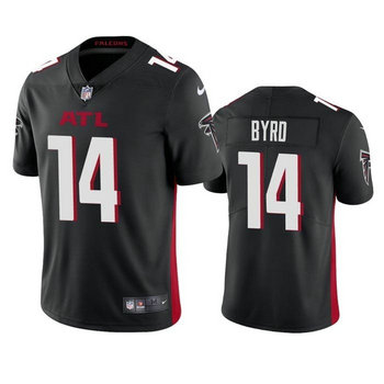 Nike Atlanta Falcons #14 Damiere Byrd Black Vapor Untouchable Authentic Stitched NFL Jerseys