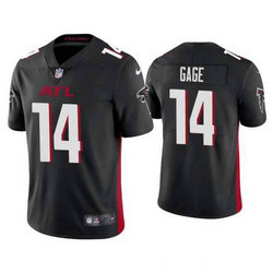 Nike Atlanta Falcons #14 Russell Gage Black Vapor Untouchable Authentic Stitched NFL Jersey