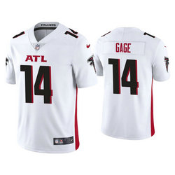 Nike Atlanta Falcons #14 Russell Gage White Vapor Untouchable Authentic Stitched NFL Jersey