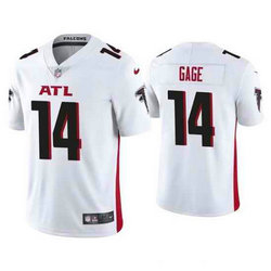 Nike Atlanta Falcons #14 Russell Gage White Vapor Untouchable Authentic Stitched NFL Jersey