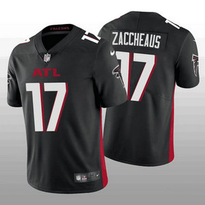Nike Atlanta Falcons #17 Olamide Zaccheaus Black Vapor Untouchable Authentic Stitched NFL Jersey