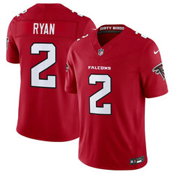 Nike Atlanta Falcons #2 Matt Ryan Red 2026 Vapor Untouchable Stitched Football Jersey