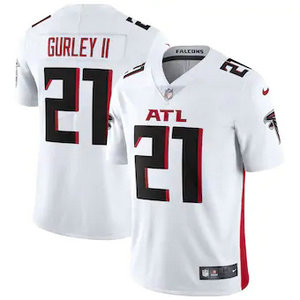 Nike Atlanta Falcons #21 Todd Gurley II White Vapor Untouchable 2020 Authentic Stitched NFL Jersey.webp