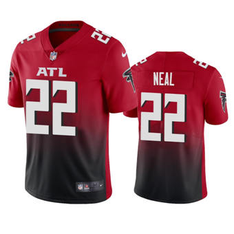 Nike Atlanta Falcons #22 Keanu Neal Red Authentic Stitched NFL Jersey