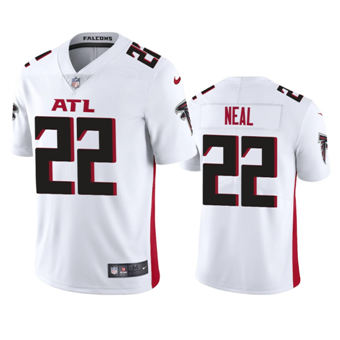 Nike Atlanta Falcons #22 Keanu Neal White Authentic Stitched NFL Jersey