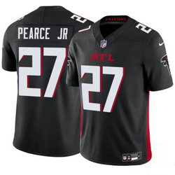 Nike Atlanta Falcons #27 James Pearce Jr Black Authentic Stitched NFL Jersey