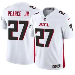 Nike Atlanta Falcons #27 James Pearce Jr White Authentic Stitched NFL Jersey