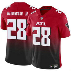 Nike Atlanta Falcons #28 Carlos Washington Jr Red Vapor Untouchable Stitched Football Jersey