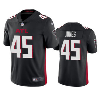 Nike Atlanta Falcons #45 Deion Jones Black Authentic Stitched NFL Jersey