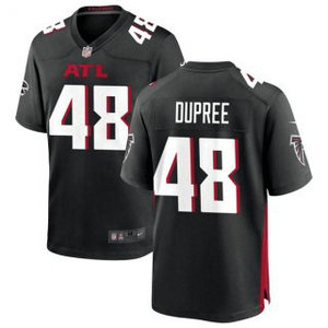 Nike Atlanta Falcons #48 Bud Dupree Black Vapor Untouchable Authentic Stitched NFL Jerseys