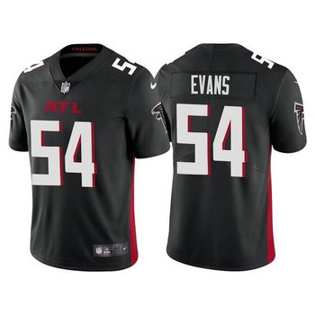 Nike Atlanta Falcons #54 Rashaan Evans Black Vapor Untouchable Authentic Stitched NFL Jerseys