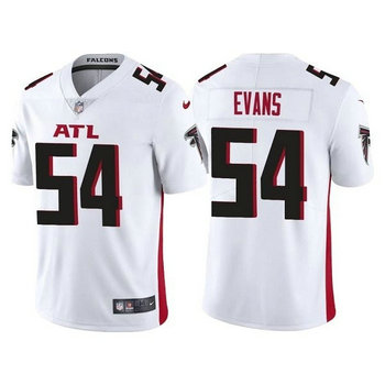 Nike Atlanta Falcons #54 Rashaan Evans White Vapor Untouchable Authentic Stitched NFL Jerseys
