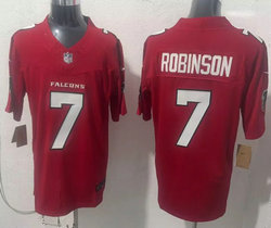 Nike Atlanta Falcons #7 Bijan Robinson Red 2026 Vapor Untouchable Stitched Football Jersey