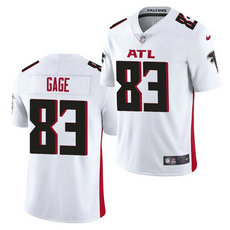 Nike Atlanta Falcons #83 Russell Gage New White Vapor Untouchable Authentic stitched NFL jersey
