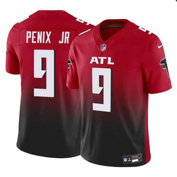 Nike Atlanta Falcons #9 Michael Penix Jr Red 2024 Draft F.U.S.E Football Jersey
