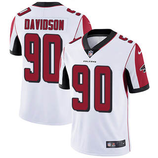 Nike Atlanta Falcons #90 Marlon Davidson White Vapor Untouchable Authentic stitched NFL jersey