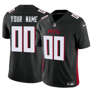 Nike Atlanta Falcons Custom Black 2023 F.U.S.E Authentic Stitched NFL Jersey