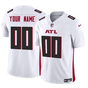 Nike Atlanta Falcons Custom White 2023 F.U.S.E Authentic Stitched NFL Jersey