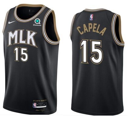 Nike Atlanta Hawks #15 Clint Capela Black 2020-21 City Authentic Stitched NBA Jersey.webp