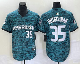 Nike Baltimore Orioles #35 Adley Rutschman Teal 2023 All-Star Stitched Baseball Jersey