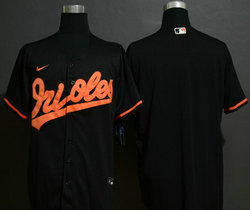 Nike Baltimore Orioles Blank Black Game Authentic Stitched MLB Jersey