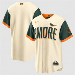 Nike Baltimore Orioles Blank Natural 2026 City MLB Jersey