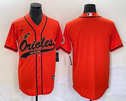 Nike Baltimore Orioles Blank Orange Joint Authentic Stitched NBA Jersey