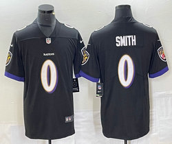 Nike Baltimore Ravens #0 Roquan Smith Black Vapor Untouchable Authentic Stitched NFL Jersey