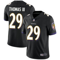 Nike Baltimore Ravens #29 Earl Thomas III Black Vapor Untouchable Limited Authentic Stitched NFL Jersey