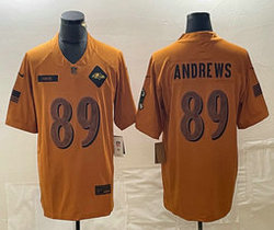 Nike Baltimore Ravens #89 Mark Andrews 2023 Brown Salute To Service Authentic Stitched NFL Jersey