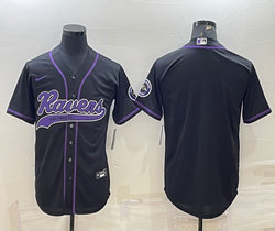 Nike Baltimore Ravens Black Joint Authentic Stitched baseball jersey